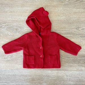 Baby Gap hooded cardigan 3-6 months